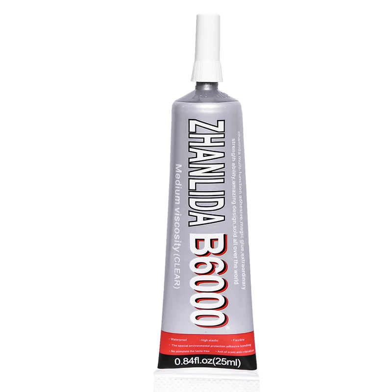 

30Pcs 25ML B6000 Glue Adhesive B-6000 Touch Screen Bond Transparent Epoxy Resin Wood Fabric Glass Bts Rubber Jewelry Paper b7000