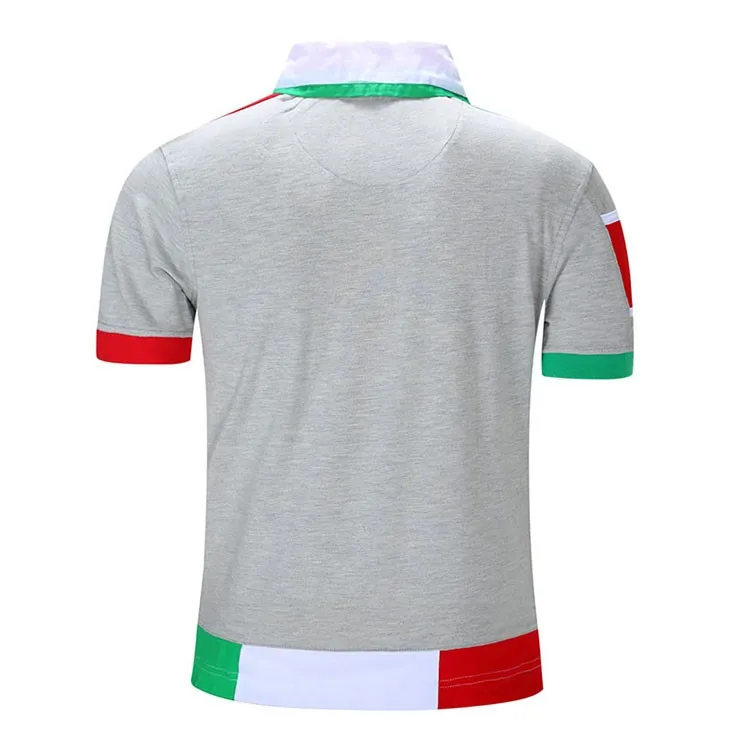 Aolamegs Men Polo Shirt Solid Polo Homme 2017 New Casual Short Sleeve Cotton Tops Patchwork Contrast Color Camisa Polo Masculino (7)