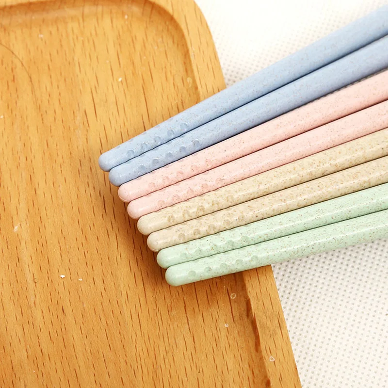 4-Pairs-Wheat-Straw-Non-slip-Chopsticks-Household-Japanese-Tableware-Creative-Chopsticks (2)