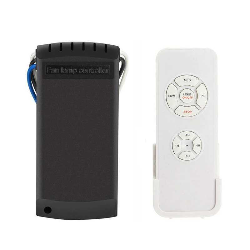 

Universal Ceiling Fan & Light Remote Control Kit Timing Wireless Switches
