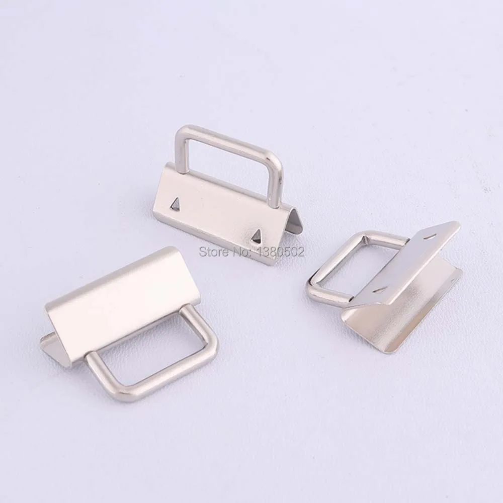10 шт./лот 30 мм серебристого цвета металлический брелок оборудования для запястья напульсники хлопок цепочка для ключей