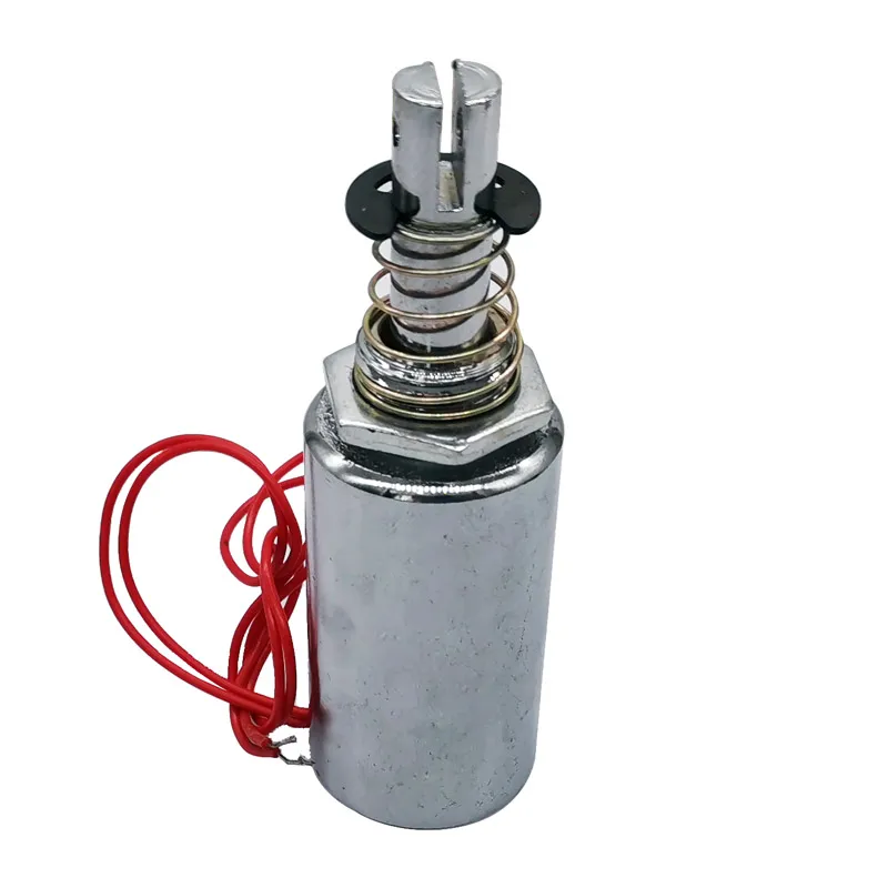 

MQ8-Z15 DC 12V/DC 24V Pull Type Linear Motion Tubular Solenoid electromagnet 1kg Initial suction