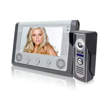 

LCD Wired Video Security DoorPhone Camera TFT Screen Video Interphone Infrared Night Vision Doorbell Intercom