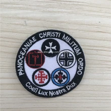 Заказные круглые вышитые патчи