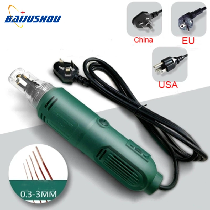 Fauge DF-6 110V Enameled Wire Stripping Machine Varnished Wire Stripper Enameled Copper Wire Stripper Cleans the enamel wire perfectly US Plug Fauge DF-6 110V Enameled Wire Stripping Machine Varnished Wire Stripper Enameled Copper Wire Stripper Cleans the enamel wire perfectly US Plug