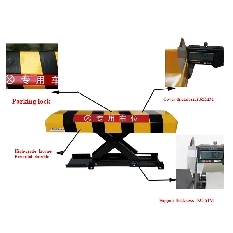 Открытый барьер для парковки/Умный Замок для парковки/парковочный барьер парковочный столб барьер