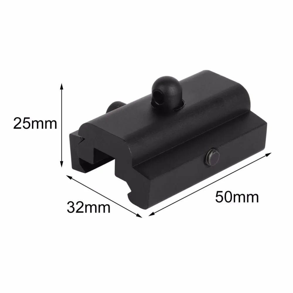 Вертлюжный адаптер-гвоздик с петлей Вивер Пикатинни страйкбол тактический рельс Харрис Стиль винтовка сошки крепление Охота Спорт на открытом воздухе крепление 20c