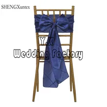 200 шт. для продажи распродажа тафты Pintuck кресло створки для Киавари стул украшения свадебные и события