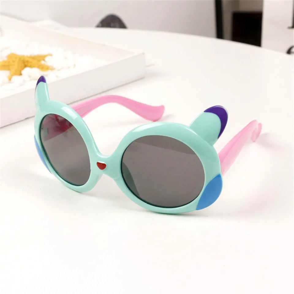 LATASHA поляризованные солнцезащитные очки для детей Для мальчиков, девочек, малышей Новая Детская Солнцезащитные очки Силиконовые мягкие ноги UV400