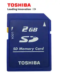10 шт./лот Toshiba 2 ГБ Class2 карты SD карт SD карты памяти и Sd-карт замок Memoria SD новая цена оптовой продажи низкая цена, Бесплатная доставка