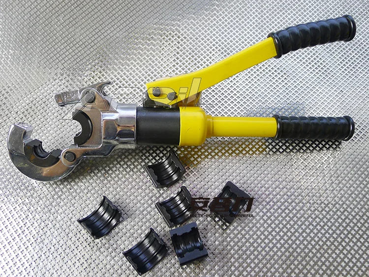 IGeelee инструменты для сжатия труб из нержавеющей стали FT-1528V диапазон 15-28 мм с v-типом штампов, применимые для фитингов