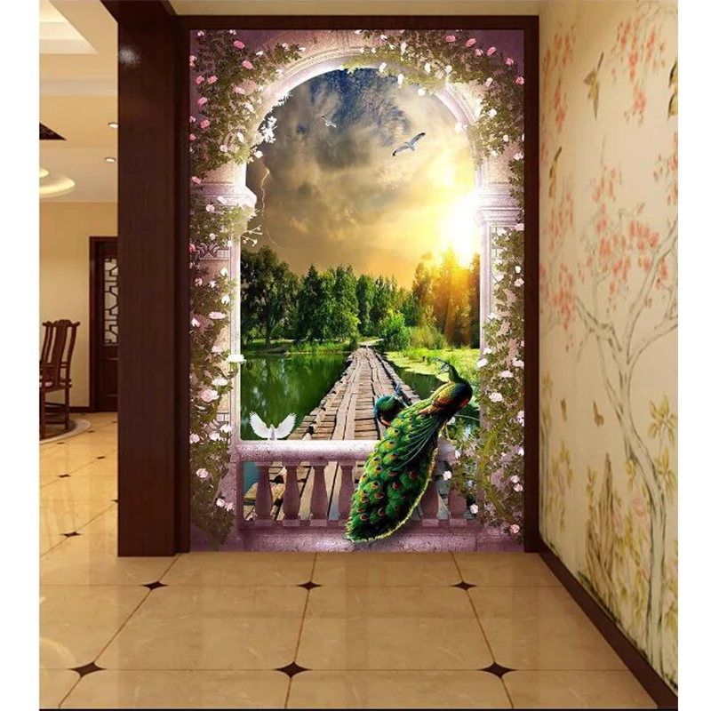 

Youran Diamond Painting Peacock Animals,Landscape,Diamond Mosaic Pattern,Full Rhinestones Diamond Embroidery Kit,Home Decor
