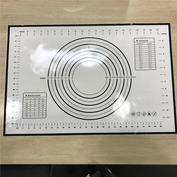 Антипригарный силиконовый коврик для выпечки, коврик для раскатки теста, подкладка для печи, лист для выпечки, коврик для выпечки, инструменты h111