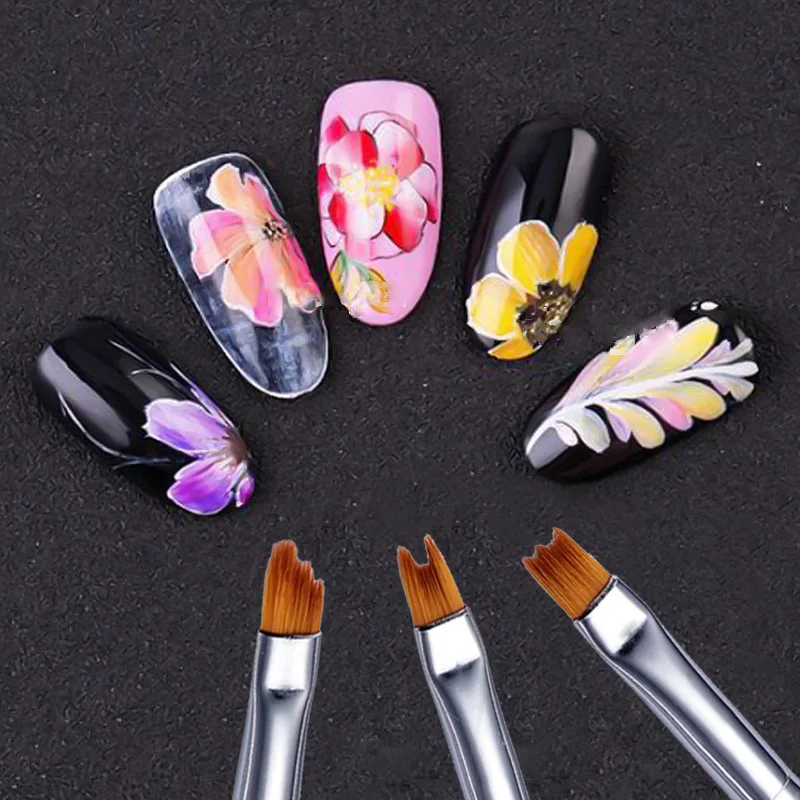 6pcs Nail Brushes Saviland Creative Design Painting 6pcs Nail Brushes Saviland Creative Design Painting Drawing Flower Pen Art Manicure Tools Christmas Gift Ideas