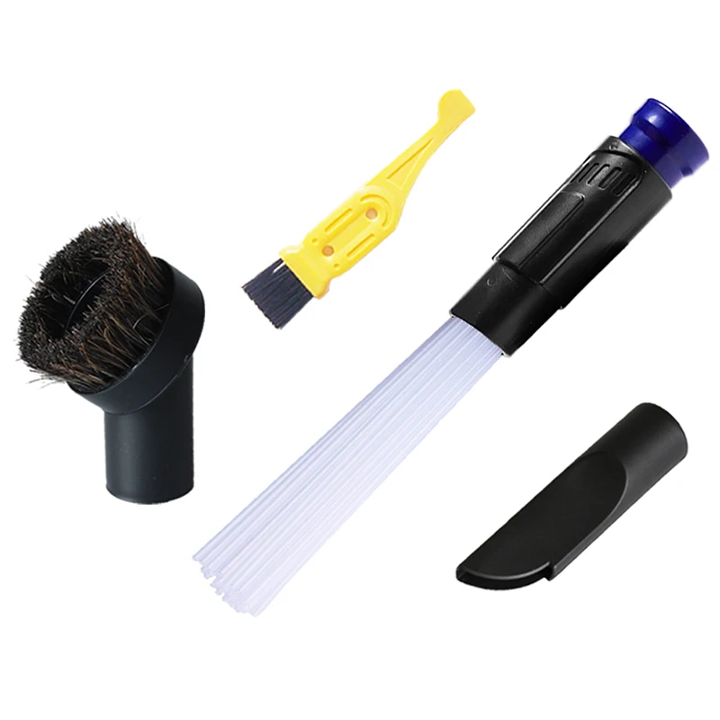 Bristle Brush Strong Suction Tubes Universal Vacuum Attachment Dirt