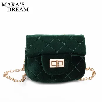 

Mara's Dream Brand Designer Shoulder Bag Women PU Leather Chain Bag Small Messenger Crossbody Bag Ladies Sec Female Mini Handbag