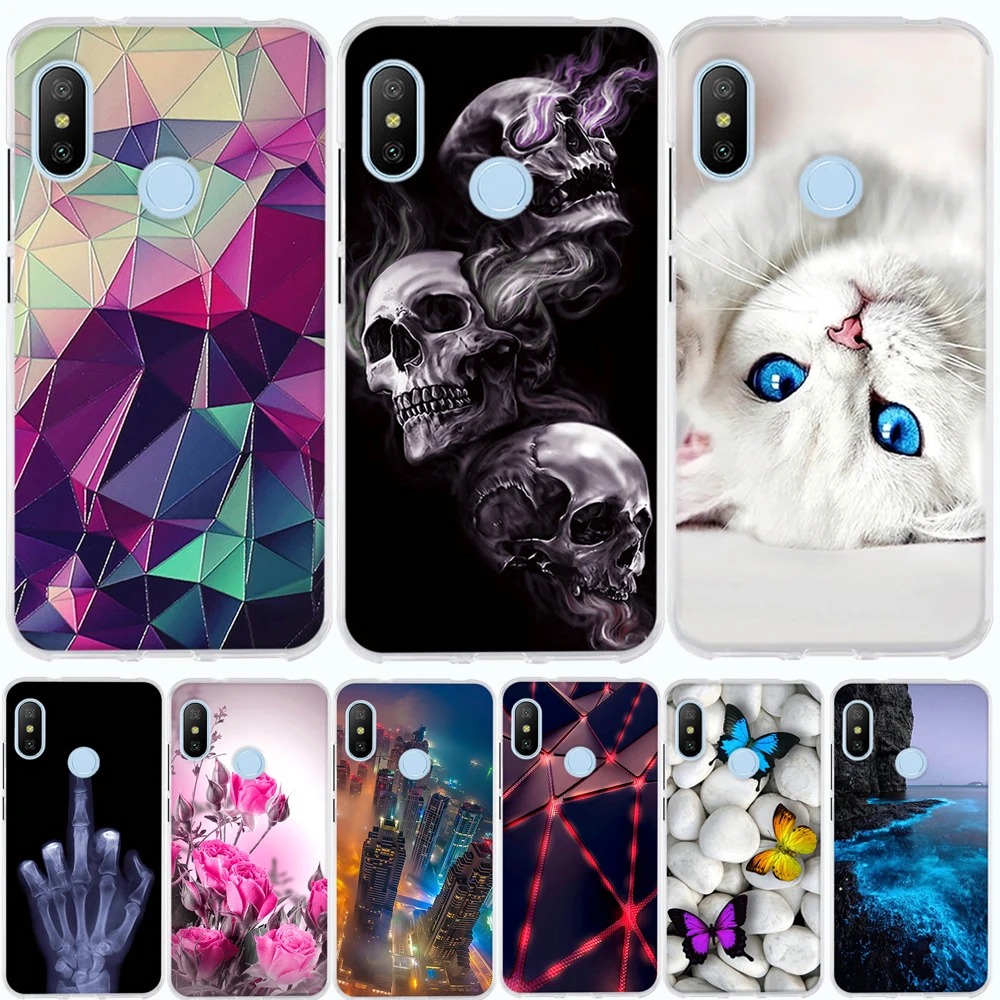Funda suave de TPU para Xiaomi Redmi, Funda trasera de silicona para Xiaomi Redmi 6A 4A 5A 6 Pro Note 4 Note 4X|Fundas antigolpes para teléfono| - AliExpress