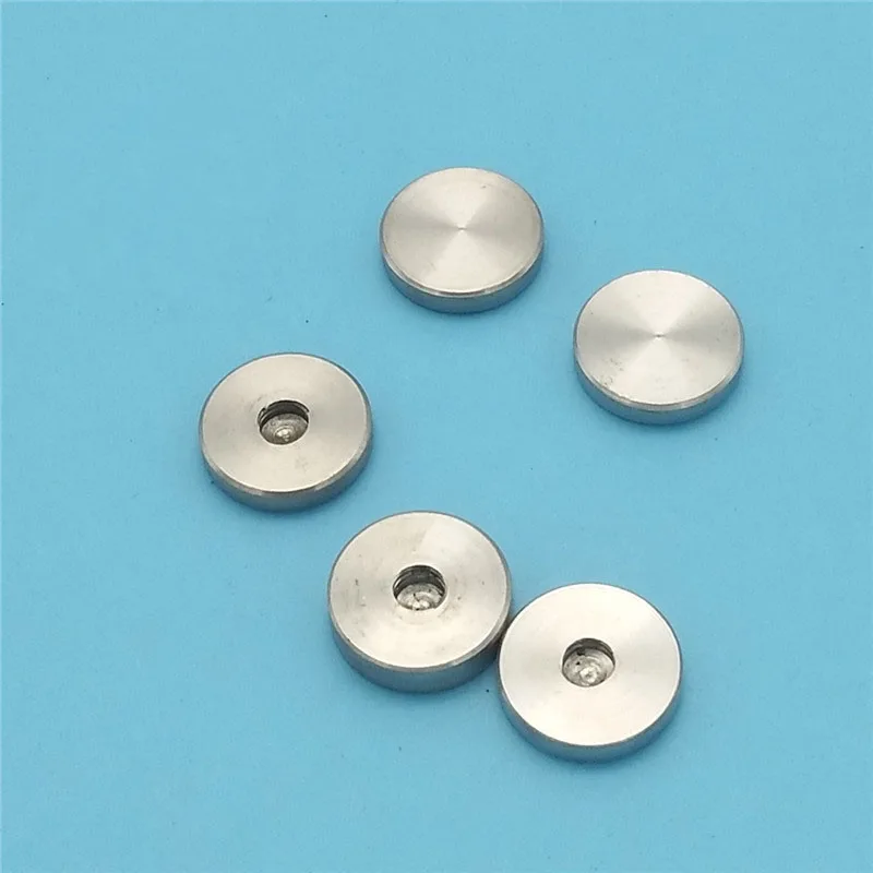 

2pcs M10 Stainless Steel Mirror Hand Twist Cap Nut Sleeve Blind Hole Knob Caps Nuts Sleeves Fixed Round Sheet