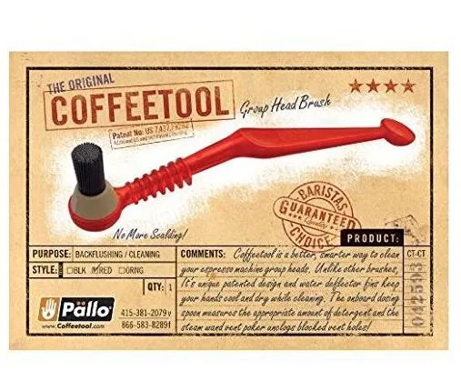 Палло кофе инструмент Grouphead Чистящая Щетка-Эспрессо-машина группа головы