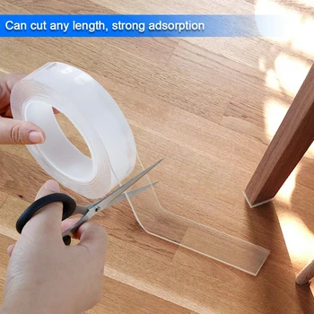 

Double-sided Grip Tape Traceless Washable Adhesive Tape Nano Technology Reuse