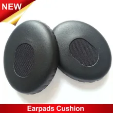 Best Quality 1 pair 2PCS Soft Replacement Earpads Headband Cushion Black Earpads For Audio-Technica Bose QC3 Headphones Ear Pads