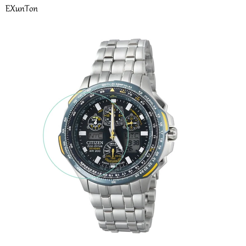 

2PCS/Lot 2.5D Super Clear Premium Tempered Glass Screen Protector Protective Film For Citizen Watch 8031 0040 80XX Citizen Guard