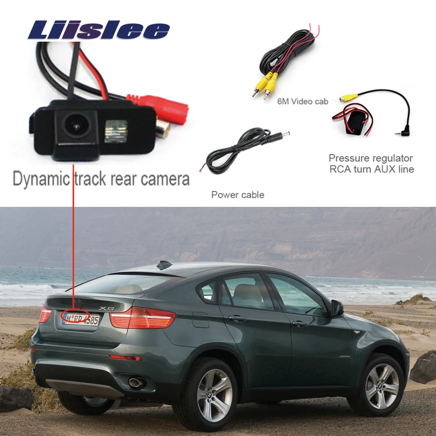 Liislee для BMW X6 E71 2008 2009 2010 2011 2012 2013 2014 Камера заднего вида/камера вида автомобильная