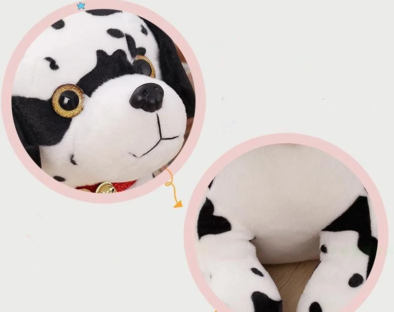 Dorimytrader Pop Lovely Soft Animal Dog Plush Doll Big Stuffed Cartoon Husky Toy Pillow for Kids Gift Decoration 20inch 50cm DY50041 (7)