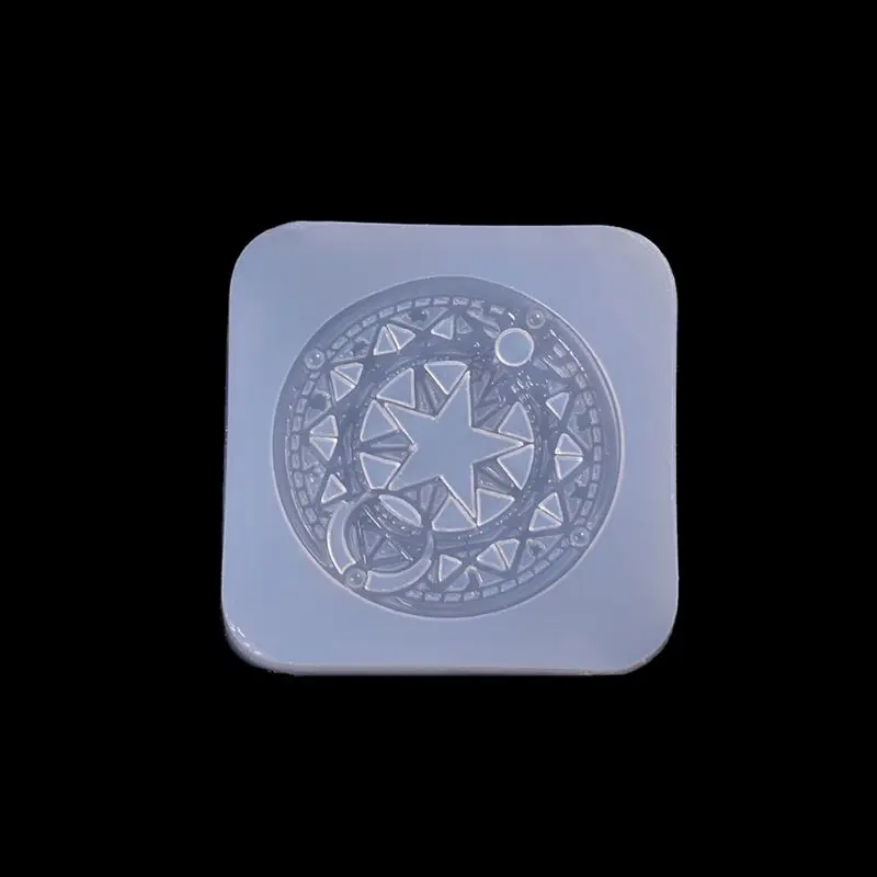 

1 Pc Magic Circle Silicone Mold Fondant Baking Tool Jewelry Chocolate Cake Decor Mold