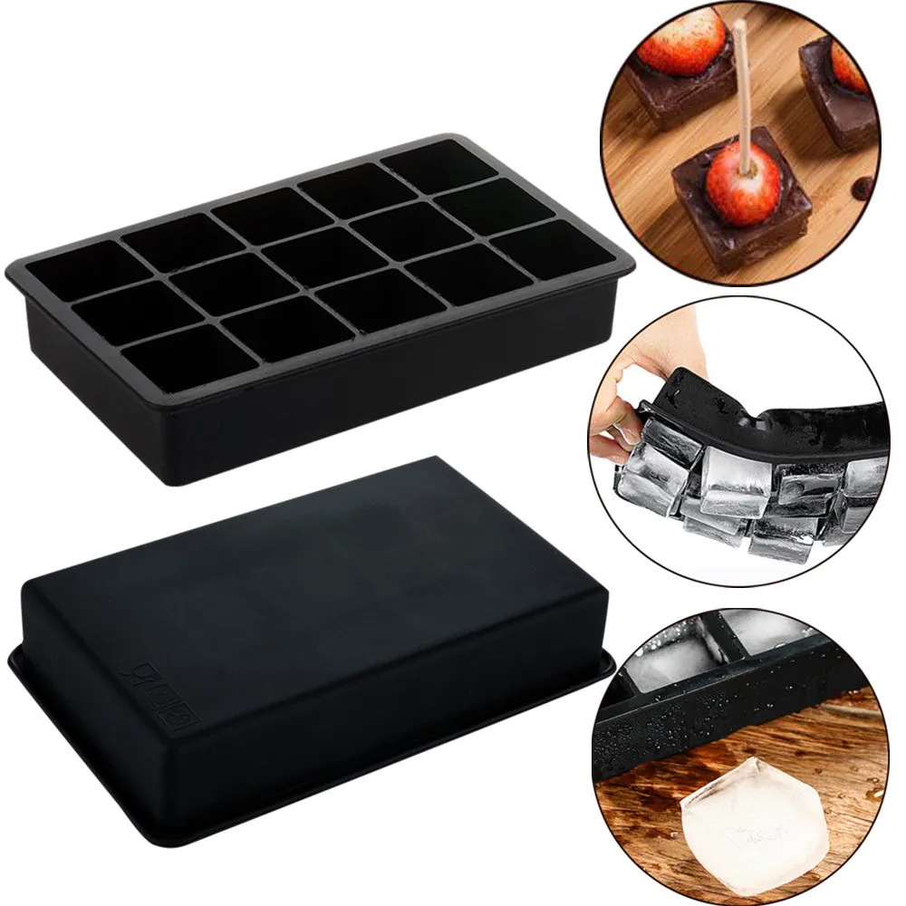 1 Pc Hot Silicone Freeze Mold Bar Pudding Jelly Chocolate