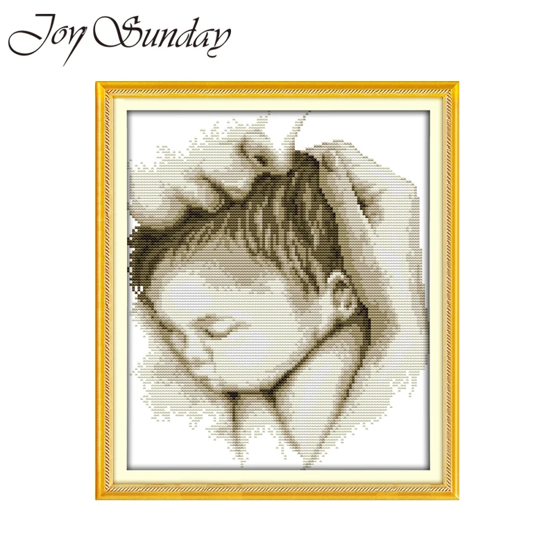 

Counted Cross Stitch Patterns Angel Baby 14CT 11CT Aida Fabric DMC Thread Water Soluble Canvas Stitchcross Embroidery Needlework