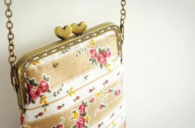LilyHood Европейский потертый шик кружевная сумка на плечо Женская винтажная ретро деревенская викторианская Свадьба поцелуй замок цепь монета маленькая сумка
