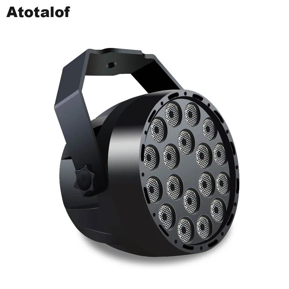 

Atotalof 18 LED Par LED Stage Light Ultraviolet Effects DMX512 LED Disco DJ Lights Spotlight Beam for KTV Party bar