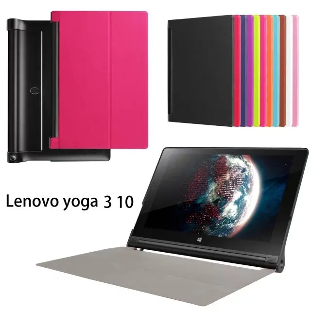 Роскошный чехол из искусственной кожи с магнитом для Lenovo Yoga Tab3 10 1 X50L/X50F планшета +