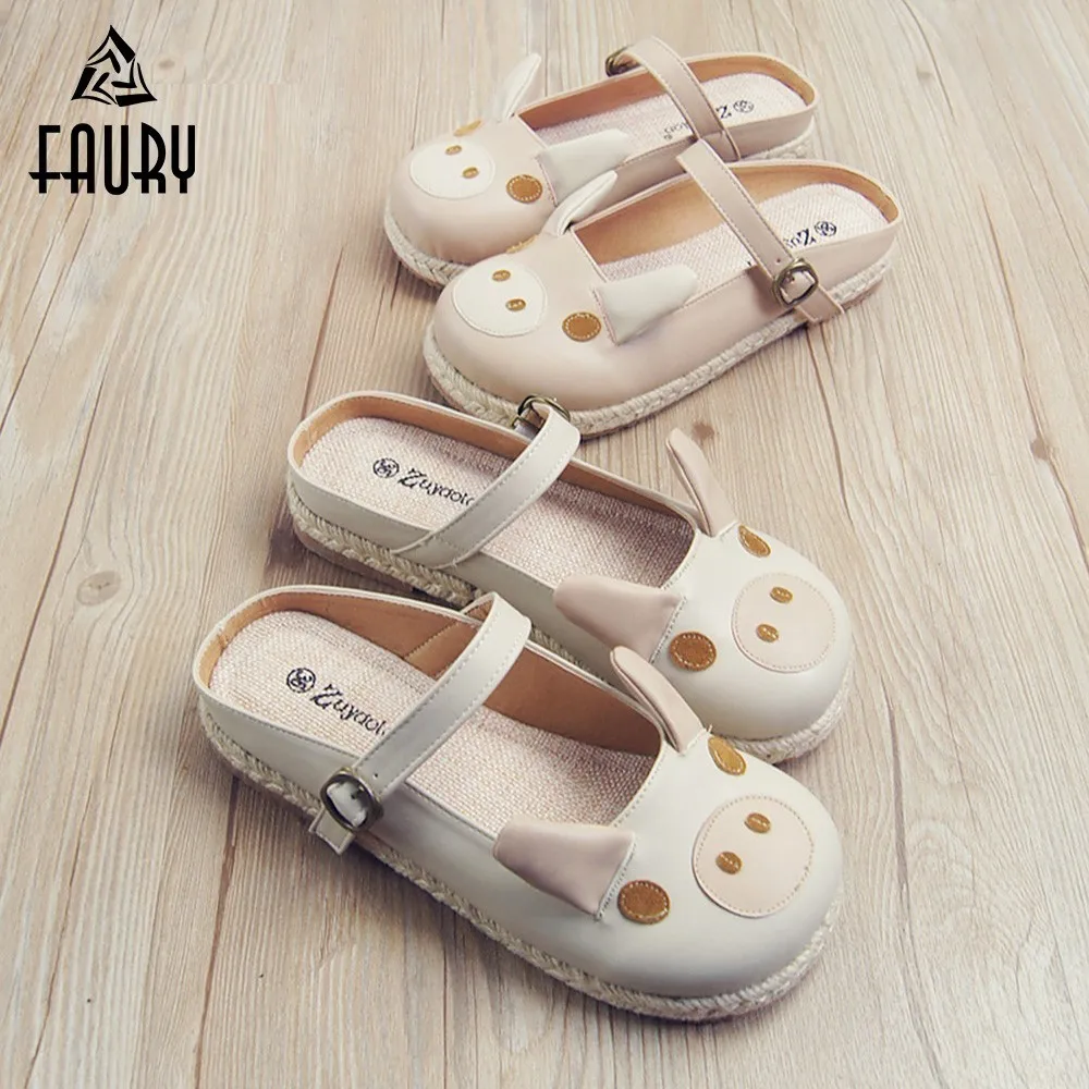 

New Arrival Cute Pigs Nurse Medical Shoes Summer Hospital Comfortable Soft Bottom Beauty Salon Spa Dentist Women Work Shoes