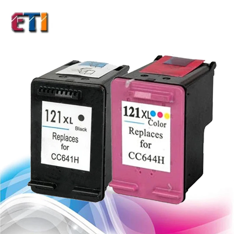 6PK for HP 121 ink Compatible with for HP 121 Color CC640HE for HP Deskjet F2560 f2568 f4280 