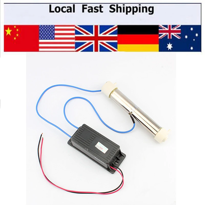 

3g AC Ozone Generator Tube Air Cleaner Cleaning Kit Ozonisator For WATER Plant Purifier Aquarium