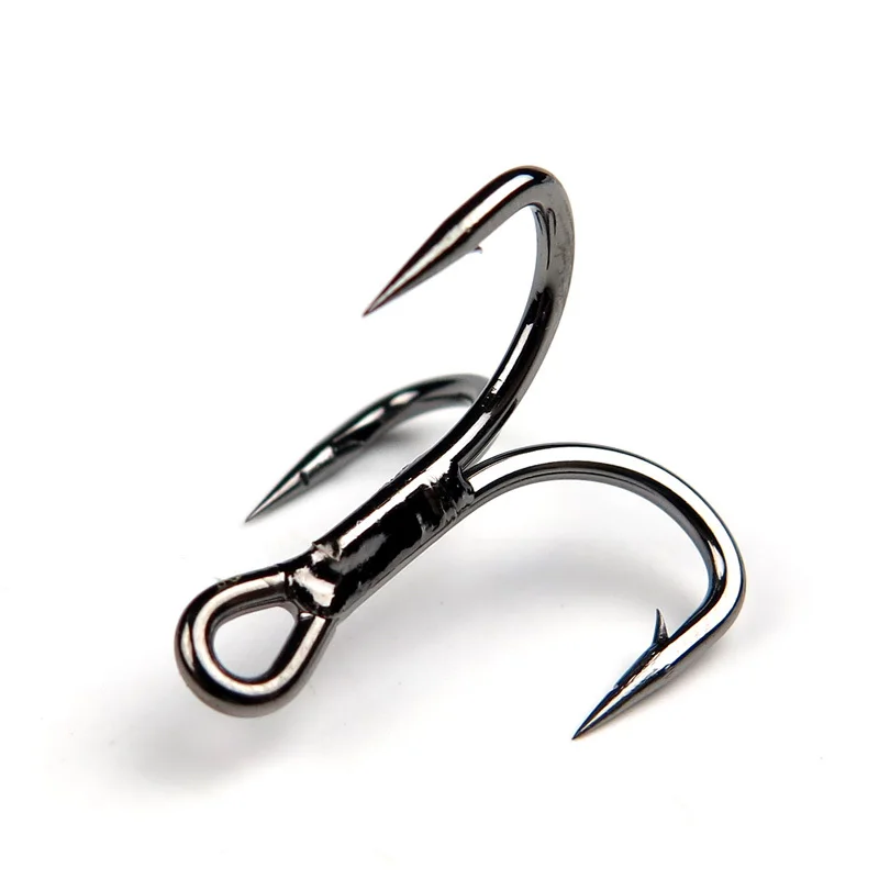 15/20Pcs Fishing Hook Baitholder Wobbler Gig Fly Tying Treble Hook Needle  Minnow 