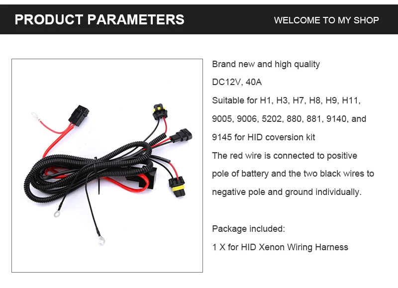 9005 9006 H1 H3 H7 H8 H9 H11 релейный жгут провода, ксеноновый светильник, контроллер, гнездо адаптера, вилки, лампы, кабель, комплект для преобразования проводов