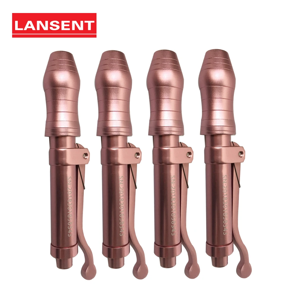  3ml Pink Hyaluron Pen Facial Care Tools Adjustable High Pressure Hyaluronic Atomization Pen Anti Wr
