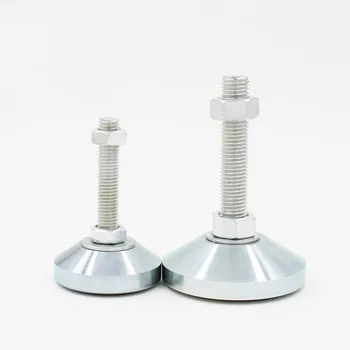 

4PCS/LOT D40*M8*40/60MM Solid Steel Fixed Foot Cups Base Diameter 40mm Heavy Duty Articulated Lathe Leveling Foot Cups