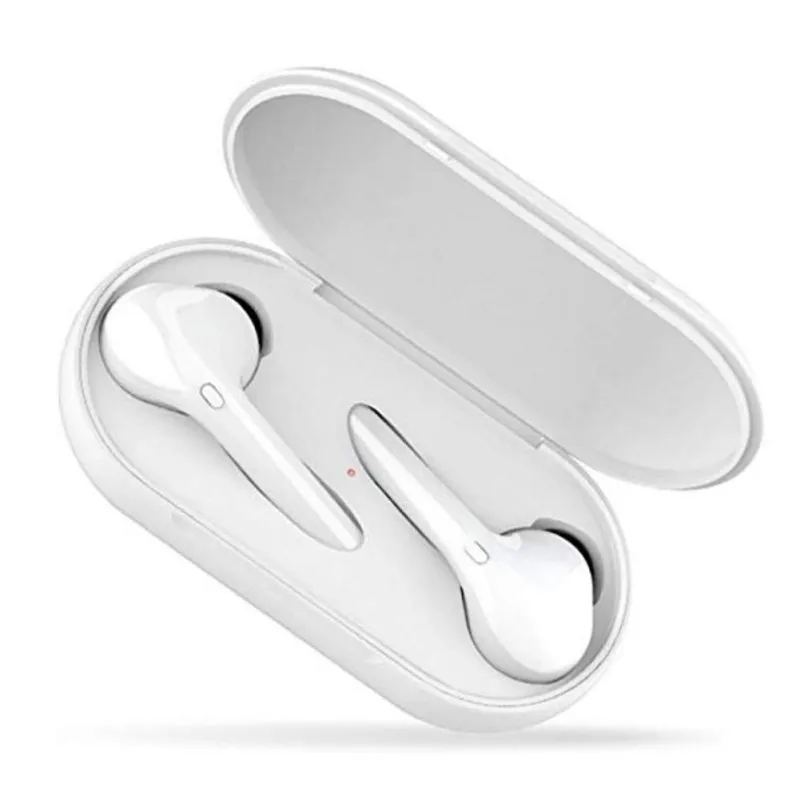 

M6s Bluetooth 5.0 Wireless Earphone TWS Sport earphones Handsfree in-Ear Earbuds Headset with Case Black and White