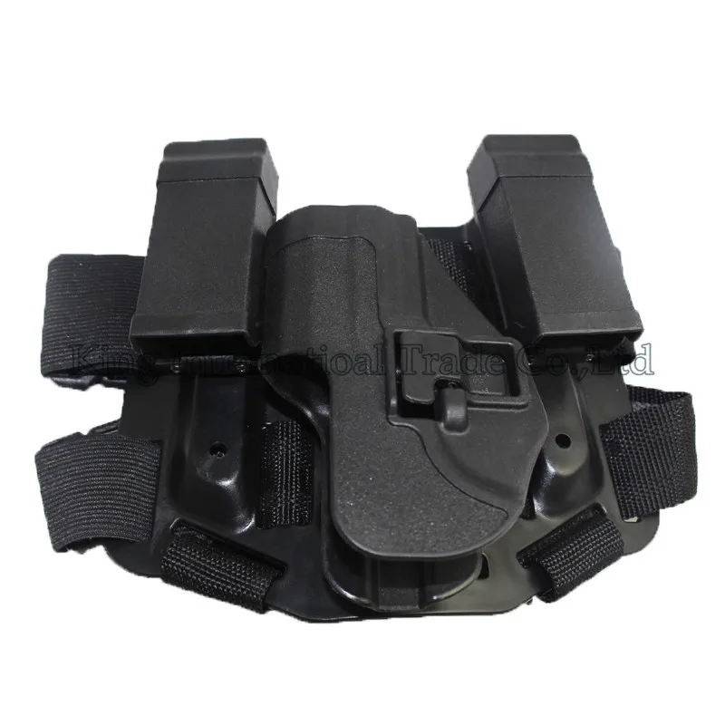 Тактический бедра кобура Sportster серпа пистолет серый весло ноги кобура для HK USP