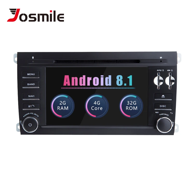 

2 Din Android 8.1 Car DVD Multimedia Player For Porsche Cayenne Radio 2003 2004 2005 2006 2007 2008 2009 2010 Car Head Unit Wifi