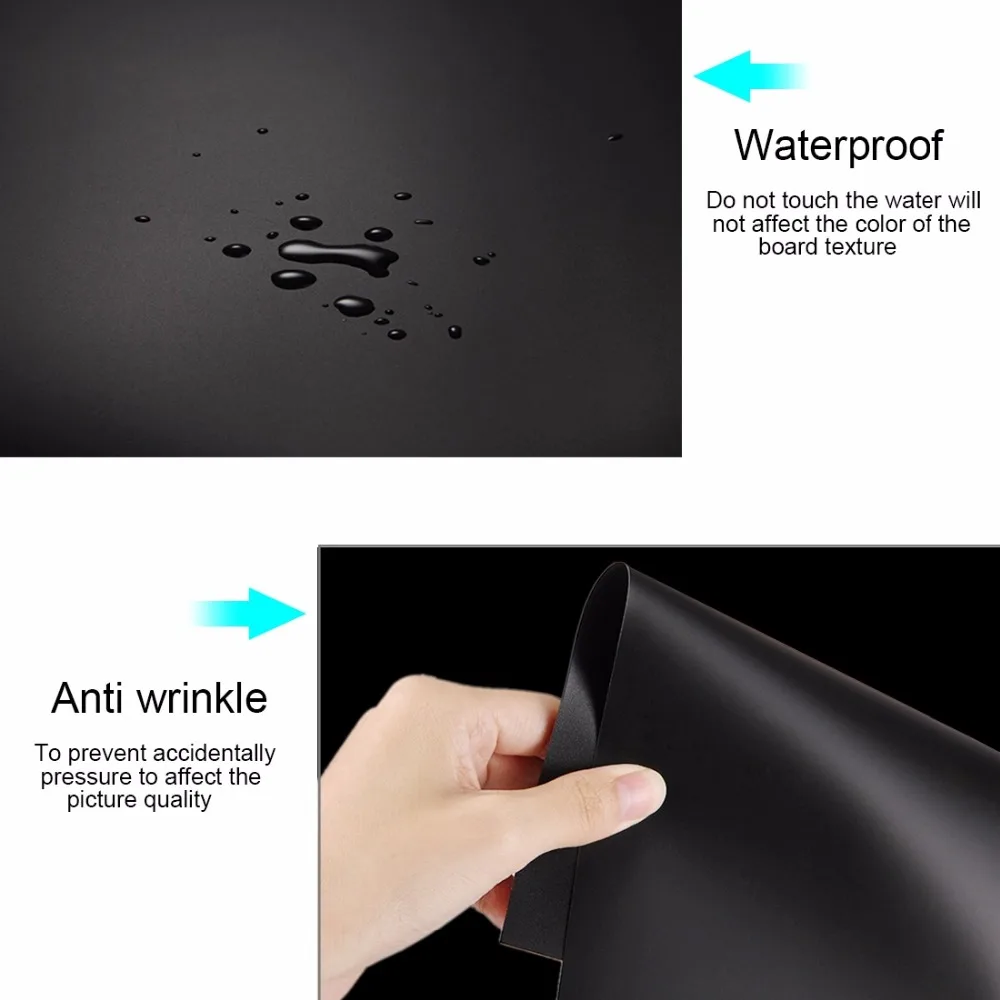 Photography Background PVC Paper Backdrop 73.5x37.5 cm for 40cm Photo Lighting Studio Tent Box lightbox