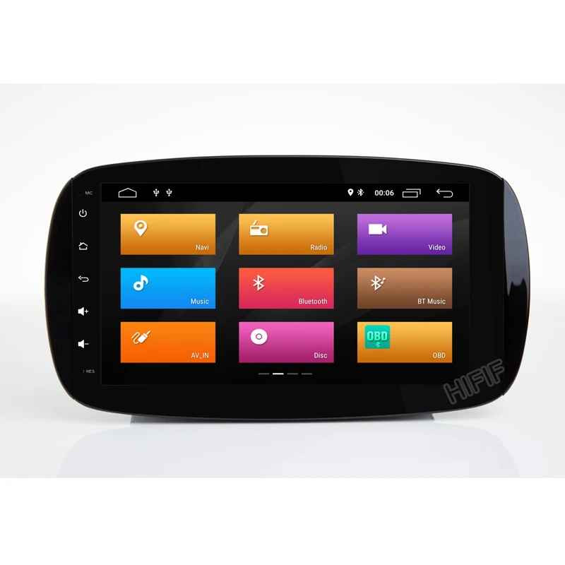 Best 9" IPS!4G Android 9.0 Car Multmedia DVD player GPS autoradio for Mercedes/Benz Smart Fortwo 2016 2017 2018 Radio stereo 2