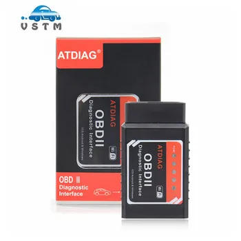 

2018 WIFI Mini ELM327 OBDII Car Auto Diagnostic Tool For iOS/Android/iPhone/iPad Mini wifi OBD2 ELM 327 wifi elm327 OBD Scanner