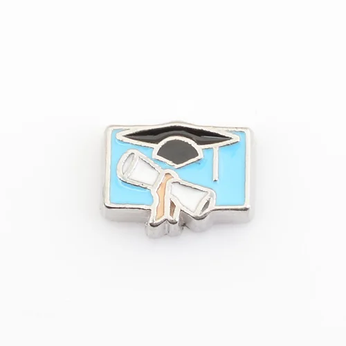 

Graduation, Floating charms,Fit floating charm lockets, FC0120