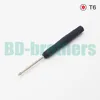 83mm noir T6 tournevis hexagonal Torx tournevis outil ouvert pour disque dur Circuit imprimé téléphone ouverture réparation 1000 pcs/lot ► Photo 1/5