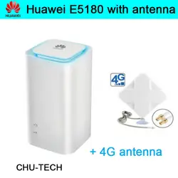 Разблокирована оригинальный Huawei e5180 e5180as-22 с Телевизионные антенны 4 г LTE Cube точка доступа Wi-Fi маршрутизатор домашней беспроводной